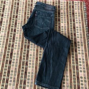 Levi’s 514 blue jeans